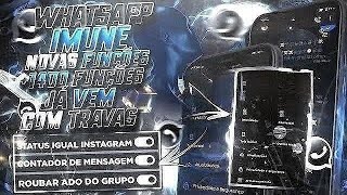 💙⚡ NOVO MELHOR WHATSAPP IMUNE PRIMÁRIO E SECUNDÁRIO ATUALIZADO MUITO LINDO FUNÇÕES INCRÍVEIS ⚡💙 [upl. by Stiruc684]