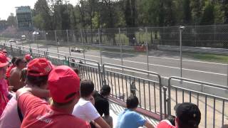 GP F1 Monza 992012 Alonso Vs Vettel lo scorretto [upl. by Halima238]