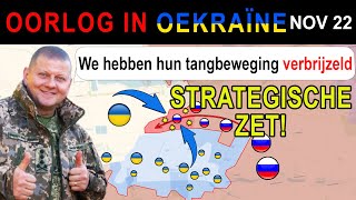 22 nov Oekraïense Troepen VERNIETIGEN RUSSISCHE TANGSTRATEGIE  Oorlog in Oekraïne Toegelicht [upl. by Philana]