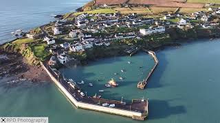 Aerial Footage of East Cork Waterways Ballycotton Garryvoe amp Midleton [upl. by Lecroy]