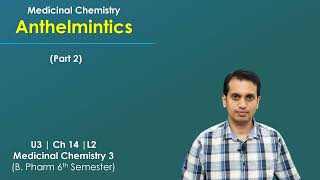 Anthelmintics Drugs Medicinal Chemistry Part 2 [upl. by Ecinad]