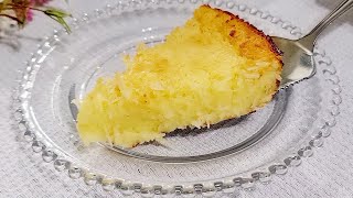 TORTA DE COCO A MAIS FÁCIL RÁPIDA E DELICIOSA QUE EXISTE SEM GLÚTEN [upl. by Home]