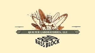 QUILTER BASS BLOCK 800 INTRODUCTION [upl. by Lek]