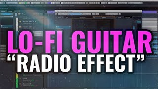 How to create the lofi or radio guitar effect in metal songs [upl. by Erreipnaej]