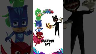 Cartoon Cat Trevor Henderson Vs PJ Masks shorts trevorhenderson pjmasks [upl. by Therron25]