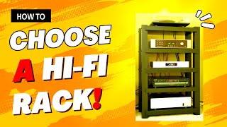 HiFi Audio rack  Choosing your AV System Console or HiFi Audio Rack [upl. by Yrreb532]