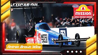 Antron Brown takes backtoback wins in the Countdown [upl. by Niltag]