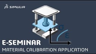 Material Model Calibration Application for Abaqus on the 3DEXPERIENCE Platform [upl. by Joana209]