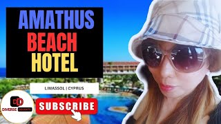 Amathus Beach Hotel Limassol A Luxurious Coastal Retreat [upl. by Pittman]