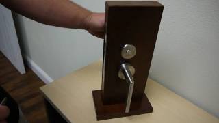 Sliding Door Lock with Emergency Egress [upl. by Ahsienor626]