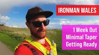 Ironman Wales 1 Week To Go  Training Vlog  Ironman Fuzz [upl. by Boyt]