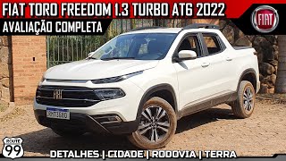 FIAT TORO FREEDOM 13 TURBO FLEX 2022  AVALIAÇÃO COMPLETA [upl. by Mccord]