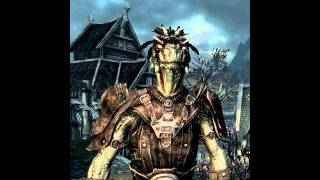 Skyrim Sounds  Some Argonian Voices Male [upl. by Rolyak]