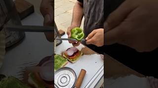 ⚡⚡ Cycle Sandwich Making Process⚡⚡ shorts telugufoodie esangathulu streetfood foodie omelette [upl. by Iover]