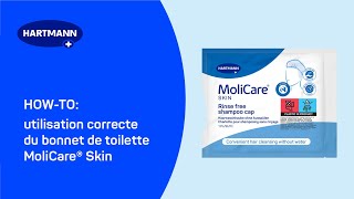 HOWTO  Lutilisation correcte du bonnet de toilette MoliCare® Skin [upl. by Gibert]