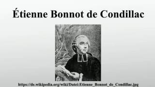 Étienne Bonnot de Condillac [upl. by Oilalue]