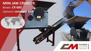 Electric jaw crusher [upl. by Juno]