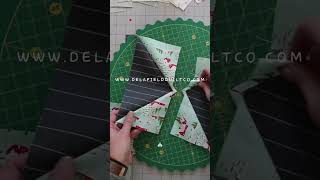 Just one layer cake quilt project Full tutorial DelafieldQuiltCompany [upl. by Brier]