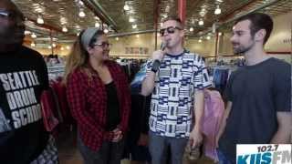 Poppin Tags At Goodwill with Macklemore amp Ryan Lewis [upl. by Sakhuja]