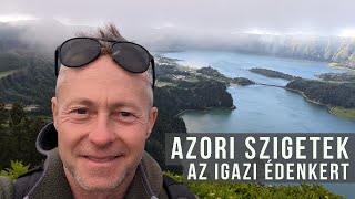 Azori szigetek  ahol hortenziából van a kerítés  kert TV [upl. by Reger]