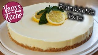 PhiladelphiaZitronenTorte  Kühlschranktorte ohne Backenno bake Rezept [upl. by Lundgren117]