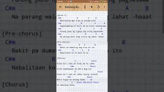 guitar chords kabilang buhay [upl. by Adnuhsor]