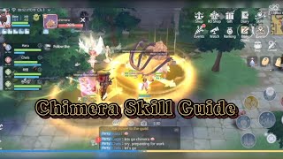 Ragnarok Origin  Chimera Skill Guide  Solo party  FS POV [upl. by Mariana]