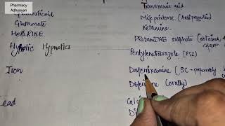 Antidotes  Drugs and their antidotes  Antagonists  Pharmacology  GPAT  NIPER  PHARMACIST [upl. by Alam]