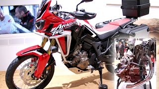 2016 HONDA CRF1000L Africa Twin  Unicam Twin Engine [upl. by Michaeu484]