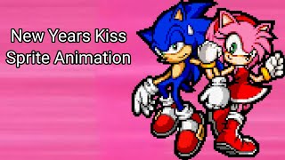 sprite animation new years kiss [upl. by Atsuj557]