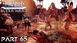 Horizon Zero Dawn Lets Play ULTRA HARD Pt 65 Bandit Camp  Gatelands amp Corrupted Zone Lvl 20 PS5 [upl. by Nwahsear]