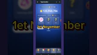 Tapcoinbot  Tap Coin bot Daily Bounty  1st November  Tap Coinbot Daily bounty Combo video [upl. by Rettuc]