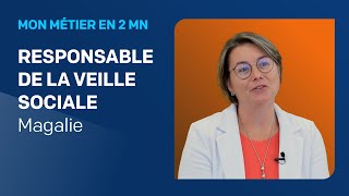 Magalie est responsable de la veille sociale [upl. by Ecnadnak]