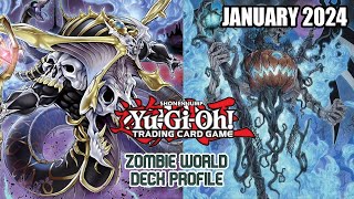 BRINGING THEM BACK Zombie Deck Profile  January 2024  YUGIOH [upl. by Gregson]