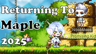 Returning to Maple Guide  MapleStory [upl. by Annai]