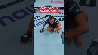 Casey ONeills celebration at UFC305 😅 shorts [upl. by Fulcher]