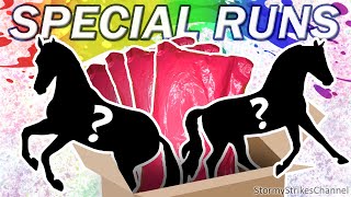 Unboxing All My BreyerFest Special Runs  BreyerFest 2021 Haul Part 1  Special Model Variations [upl. by Neetsirhc]