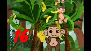 one banana l banana song l counting numberHappykidsTV3 ChunchunnTv [upl. by Dorothee]