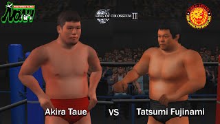 King of Colosseum II  Akira Taue vs Tatsumi Fujinami [upl. by Abeh]