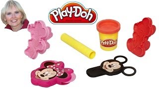 PlayDoh Mickey Mouse Clubhouse Mickey and Minnie Sets [upl. by Thin]