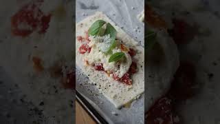 Sundried Tomato and Fior di Latte Tarts cheese food youtubeshorts [upl. by Truelove]