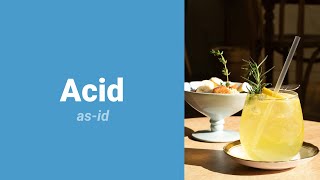 How to Pronounce Acid  Oxford 5000 Advanced English [upl. by Akcimahs188]