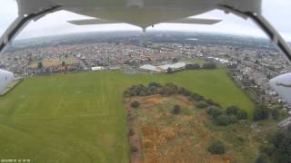 Irvine  Woodlands Ave playing fields Hobbyzone Glasair Sportsman amp Mobius 1080p [upl. by Eillo911]