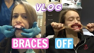 Getting My Braces OFF  Vlog [upl. by Silva]