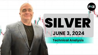 Silver Daily Forecast and Technical Analysis for June 03 2024 by Chris Lewis for FX Empire [upl. by Georgette]