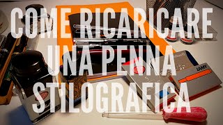 Come ricaricare una penna stilografica [upl. by Jeri]