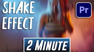 Quick Camera Shake Effect Tutorial  Adobe Premiere Pro [upl. by Leslee615]