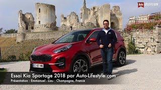 Essai Kia Sportage 2018 par AutoLifestylecom [upl. by Jemy]