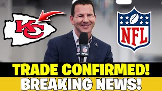 🔥CHIEFS CONFIRM TRADE EXPLOSIVE UPDATE UNEXPECTED TRADE OCCURS AT ARROWHEAD STADIUM CHIEFS NEWS [upl. by Yrolg]