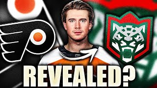 BIG RUMOURS CARTER HART RETURNING TO HOCKEY SOON Philadelphia Flyers KHL News [upl. by Adnwahsal]